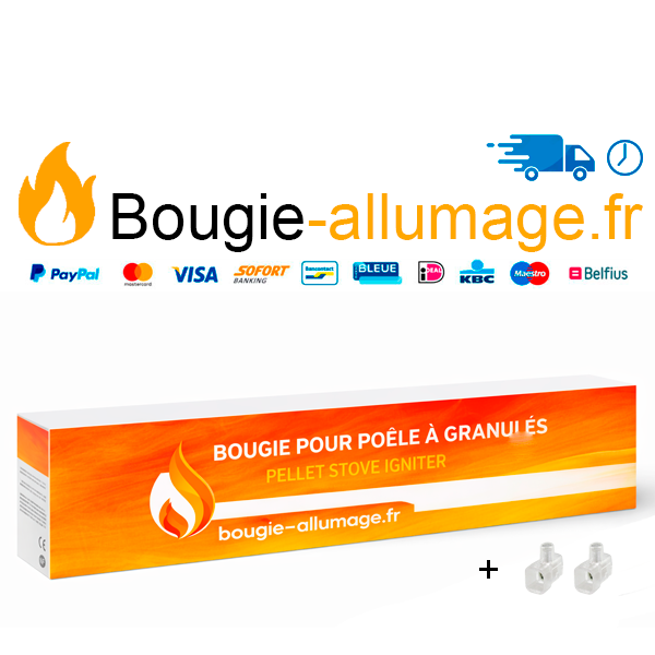 Cheminée Philippe - Bougie résistance d'allumage céramique poêle à granulé