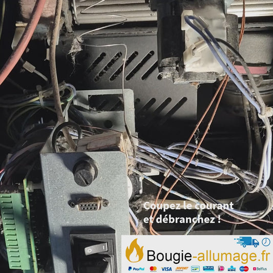 remplacer la bougie d’allumage de votre poêle à pellet